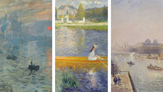 The Pont Neuf, 1872 - Claude Monet 