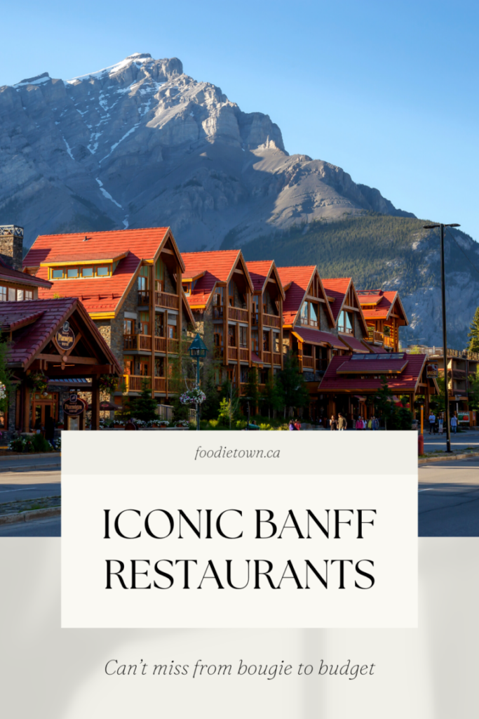 banff restaurants