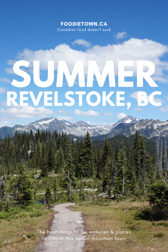 Revelstoke British Columbia in summer