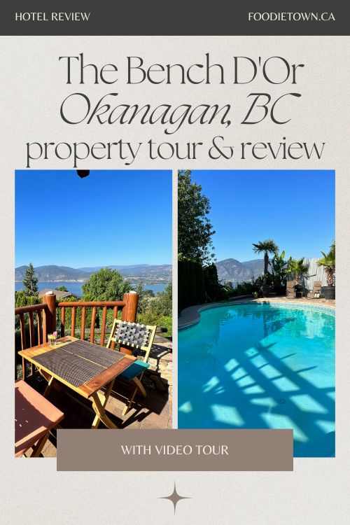 The Bench D'Or is a gorgeous Naramata hotel