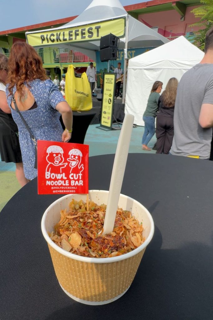 Pickle festival eats 