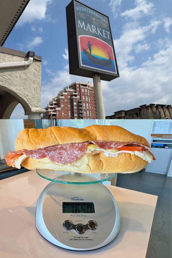 Mediterranean Market Kelowna's best sandwiches- budget eats kelowna