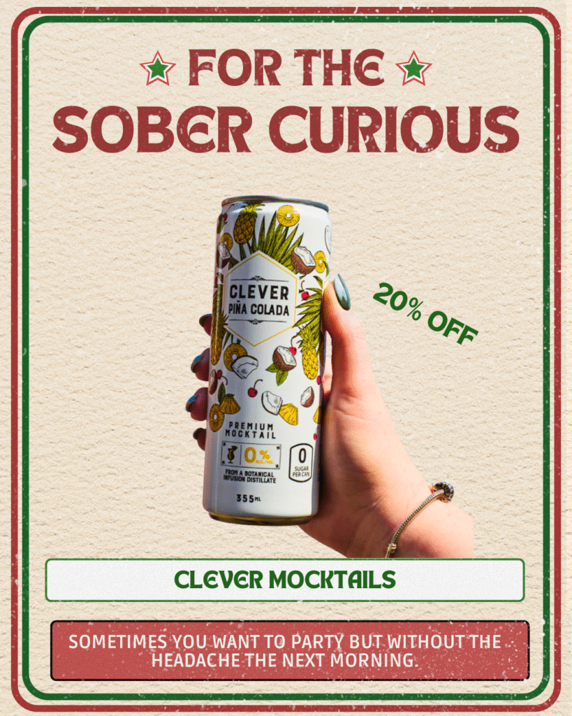 Canadian foodie gift guide: Clever Mocktails