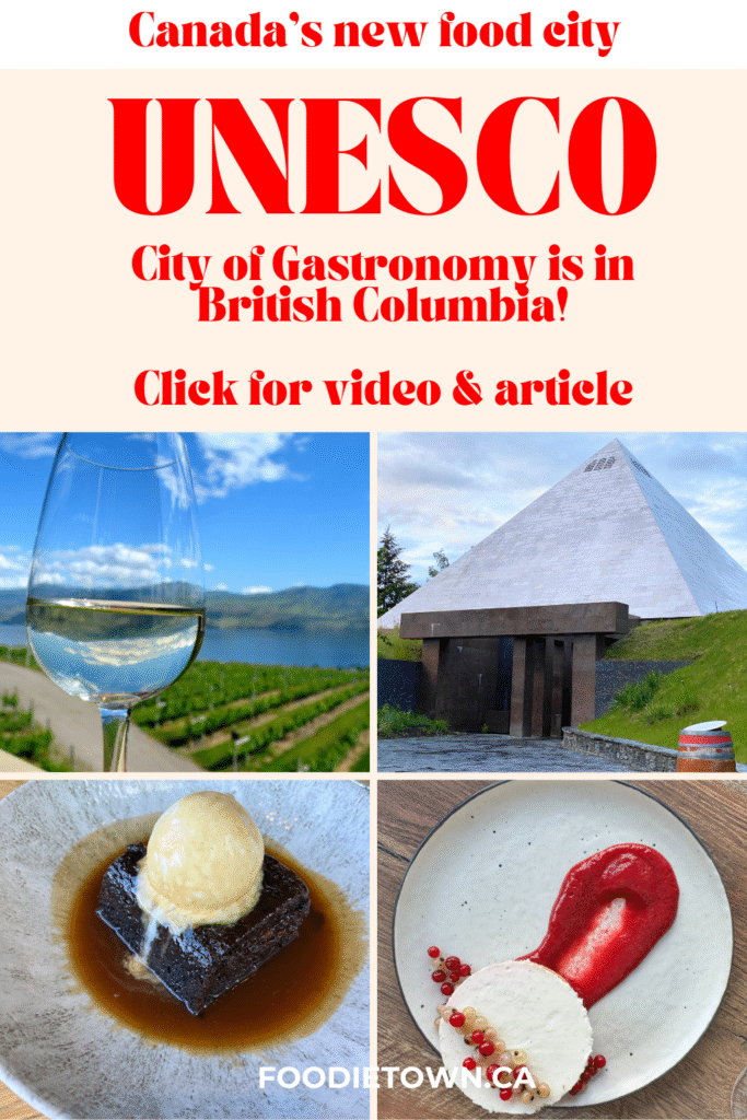 Canada's UNESCO City of Gastronomy is in British Columbia