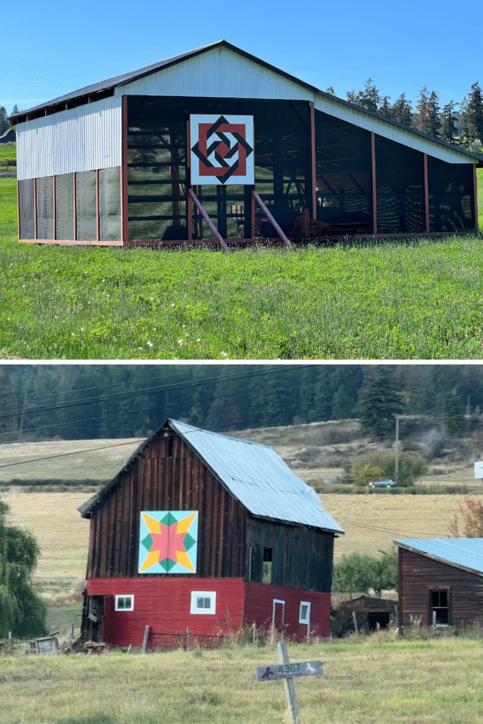 Armstrong barn quilt trail in British Columbia, Canada - video and article at foodietown.ca