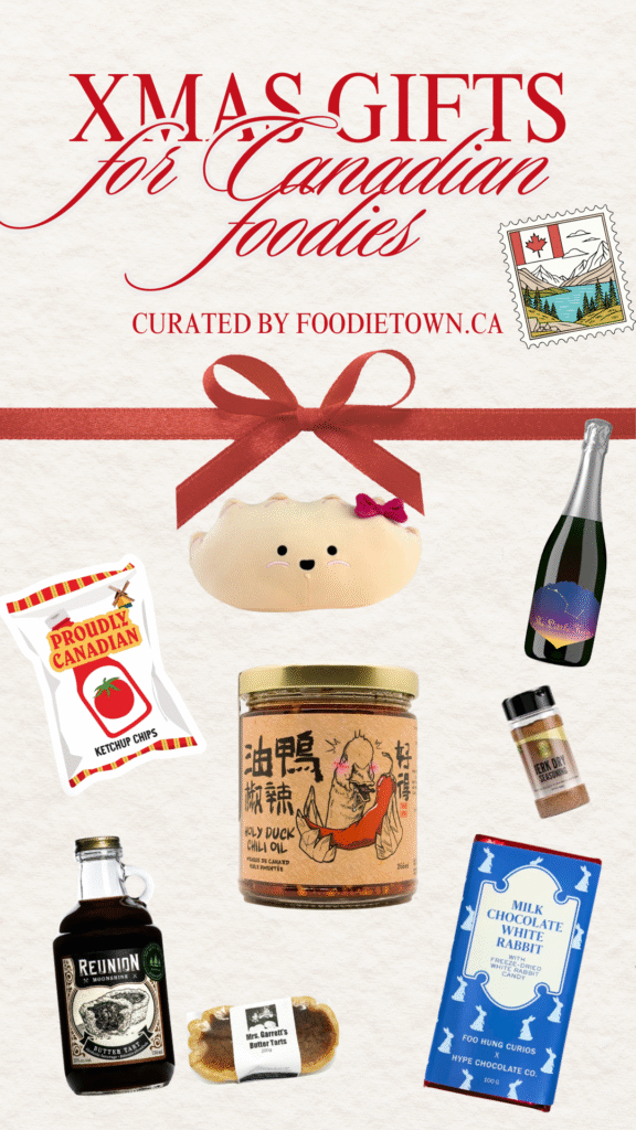Canadian holiday gift guide by Foodietown.ca 