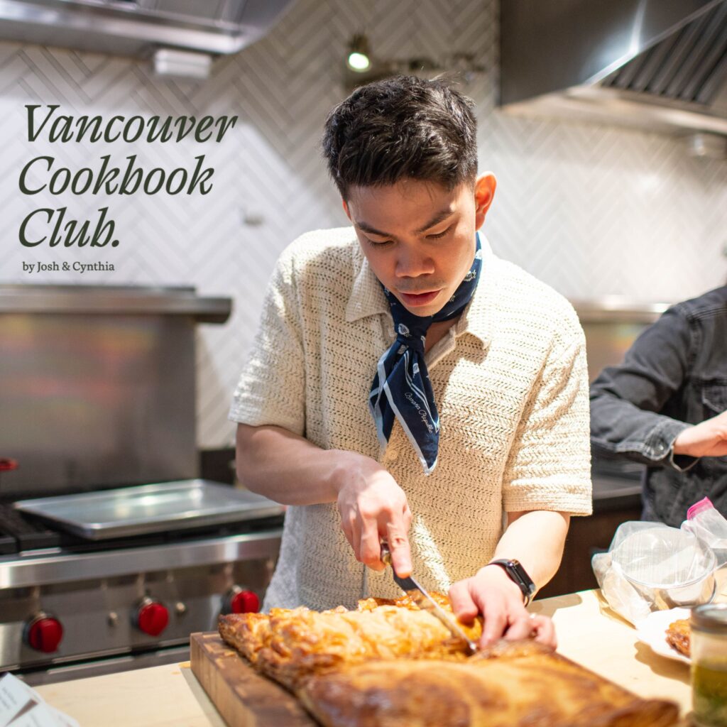 Josh of the Vancouver Cookbook Club