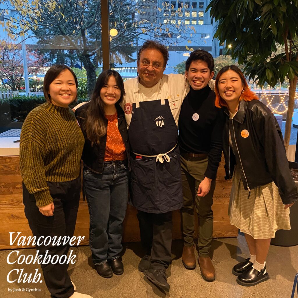Chef Vij at the Vancouver Cookbook Club