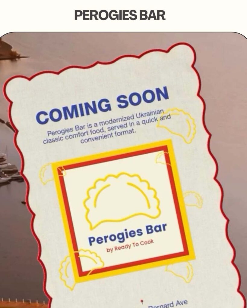 No tipping perogies bar opening downtown Kelowna in 2026