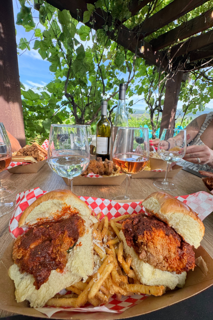 The Spot food truck at Priest Creek - Kelowna wineries and where to eat, tour or skip - plus the best wine tours for your budget and occasion. foodietown.ca