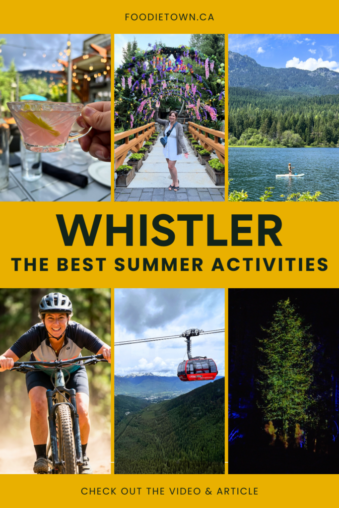 Whistler summer activities