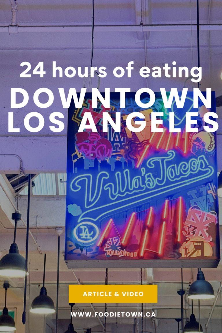 24 hours of eating in Downtown LA - Grand Central Market, Arts District, Little Tokyo and More! foodietown.ca