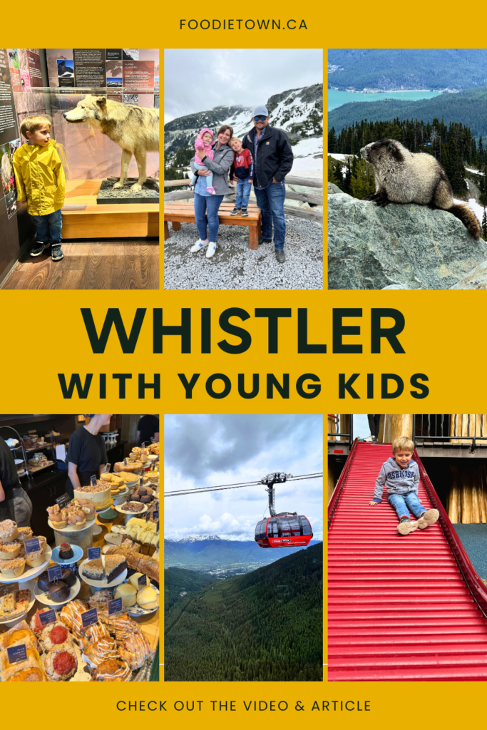 Things to do in Whistler with young kids. Everyone will enjoy these activities and spots to eat!