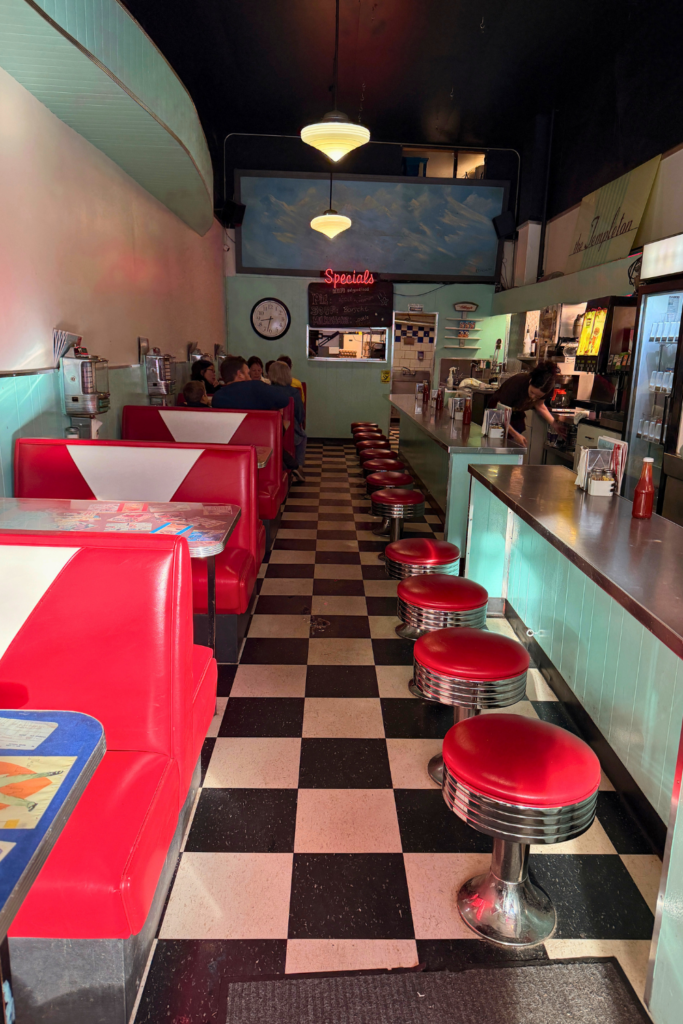 The Templeton Diner in downtown Vancouver on Granville Street
