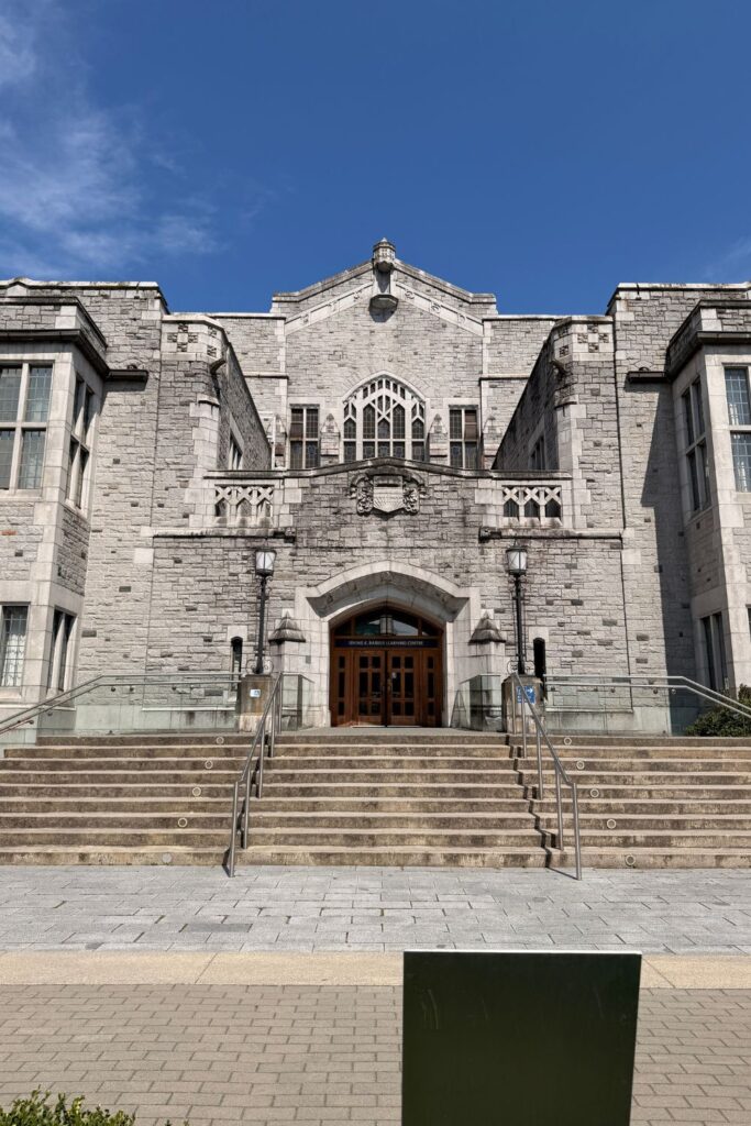 UBC Campus is where Off Campus is filmed and you can stay at a hotel on site!