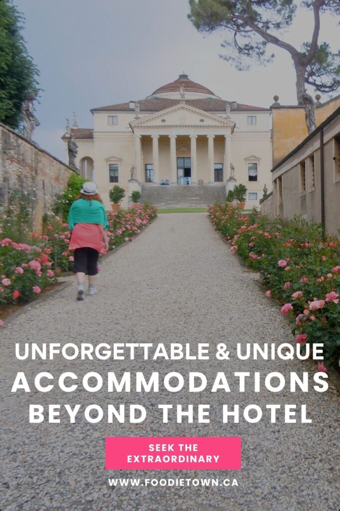 Unique stays and accommodations in Canada, Italy and Hawaii